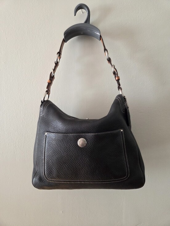 Coach Handbags - Coach 2006 Chelsea Pebbled Leather Shoulder Bag (10132)